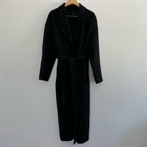 COS Wool Black soft coat Medium new